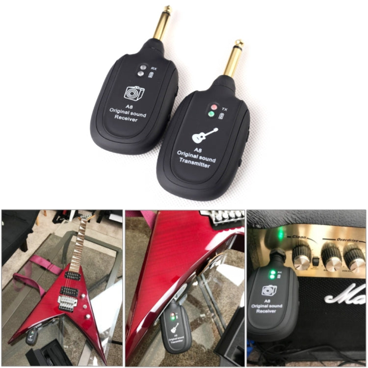 Per il sistema di trasmissione wireless del pickup audio wireless per chitarra elettrica, Guitar Wireless Sound Pickup Per il sistema di trasmissione wireless del pickup audio wireless per chitarra elettrica, Guitar Wireless Sound Pickup